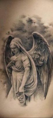 Photo tattoo angel от 08.09.2018 №186 – drawing example – tattoovalue.net