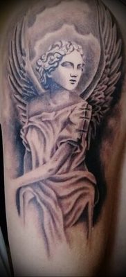 Photo tattoo angel от 08.09.2018 №208 – drawing example – tattoovalue.net