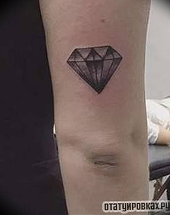 Photo tattoo diamond от 08.09.2018 №065 , drawing example