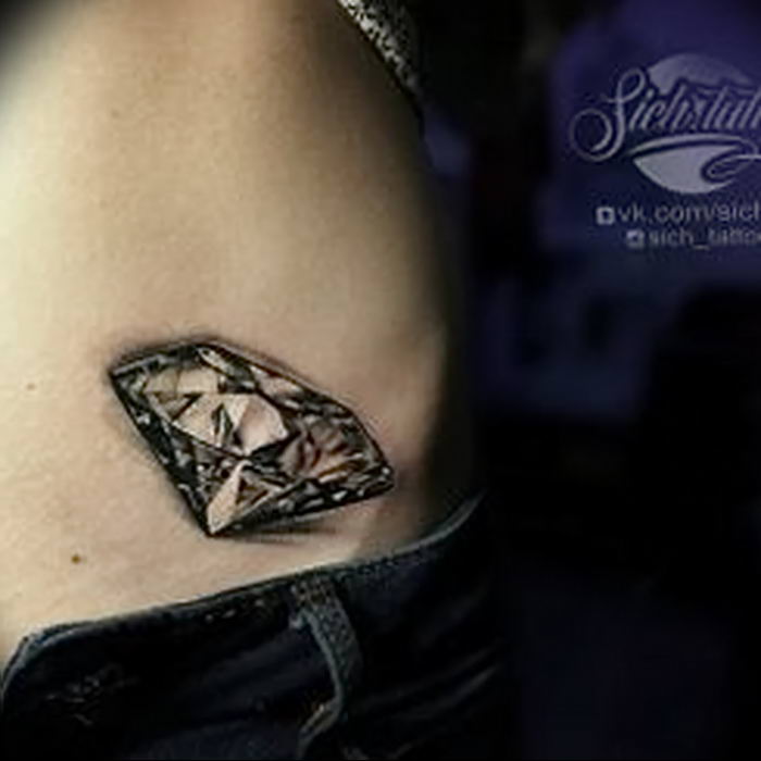 Photo tattoo diamond от 08.09.2018 №080 , drawing example
