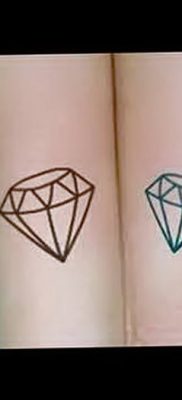 Photo tattoo diamond от 08.09.2018 №011 – drawing example – tattoovalue.net