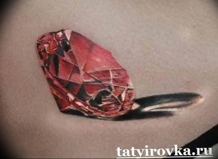 Photo tattoo diamond от 08.09.2018 №020 - drawing example - tattoovalue.net