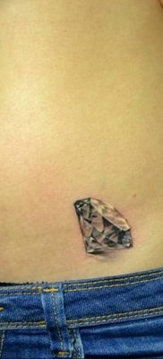 Photo tattoo diamond от 08.09.2018 №033 – drawing example – tattoovalue.net