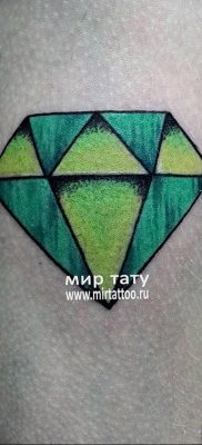 Photo tattoo diamond от 08.09.2018 №040 – drawing example – tattoovalue.net
