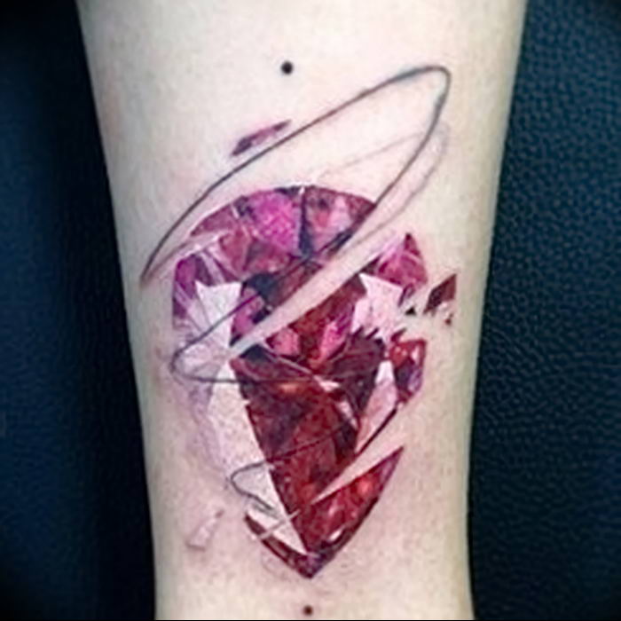Photo tattoo diamond от 08.09.2018 №059 - drawing example - tattoovalue.net