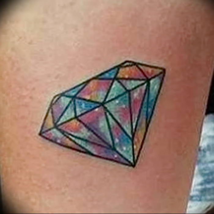 Photo tattoo diamond от 08.09.2018 №066 - drawing example - tattoovalue.net