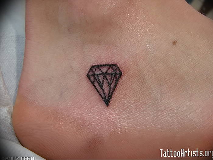 Photo tattoo diamond от 08.09.2018 №091 - drawing example - tattoovalue.net