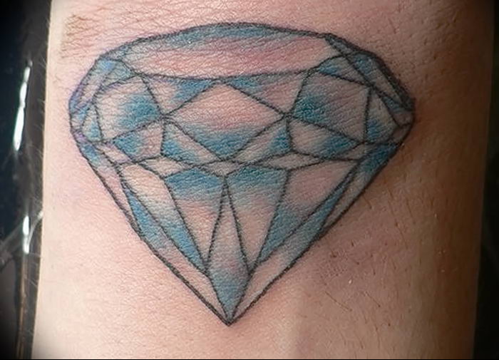 Photo tattoo diamond от 08.09.2018 №109 - drawing example - tattoovalue.net