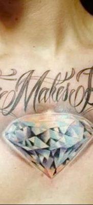 Photo tattoo diamond от 08.09.2018 №186 – drawing example – tattoovalue.net