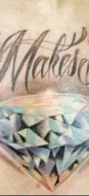 Photo tattoo diamond от 08.09.2018 №187 – drawing example – tattoovalue.net