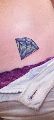 Photo tattoo diamond от 08.09.2018 №193 – drawing example – tattoovalue.net