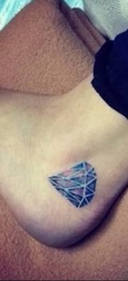 Photo tattoo diamond от 08.09.2018 №198 – drawing example – tattoovalue.net