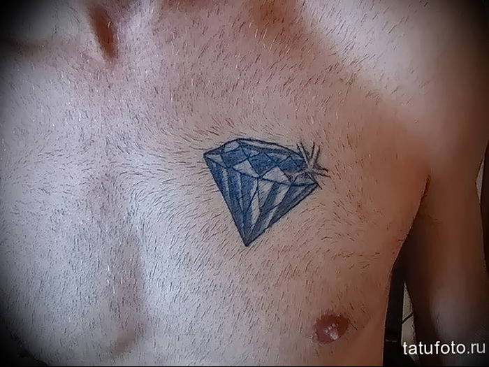 Photo tattoo diamond от 08.09.2018 №217 - drawing example - tattoovalue.net