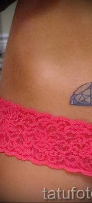 Photo tattoo diamond от 08.09.2018 №220 – drawing example – tattoovalue.net