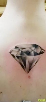 Photo tattoo diamond от 08.09.2018 №223 – drawing example – tattoovalue.net