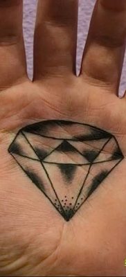 Photo tattoo diamond от 08.09.2018 №224 – drawing example – tattoovalue.net