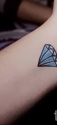 Photo tattoo diamond от 08.09.2018 №230 – drawing example – tattoovalue.net