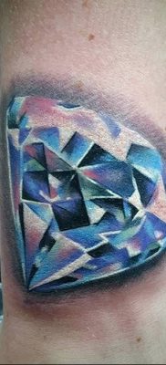 Photo tattoo diamond от 08.09.2018 №237 – drawing example – tattoovalue.net