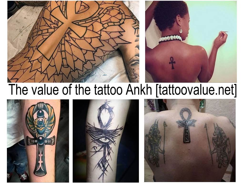 The value of the tattoo Ankh - photo collection of original drawings for a tattoo Egyptian cross Ankh