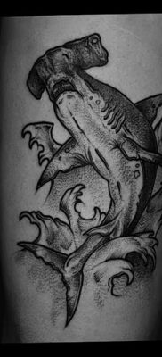 photo hammerhead s от 26.09.2018 №106 – drawing of the predator of the seas – tattoovalue.net