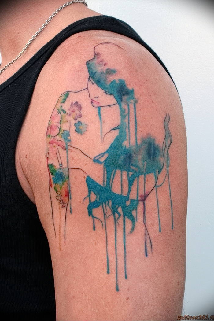 photo tattoo Abstraction от 10.09.2018 №002 - example of drawing a tattoo - tattoovalue.net