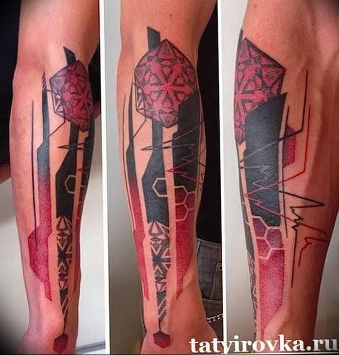 photo tattoo Abstraction от 10.09.2018 №011 - example of drawing a tattoo - tattoovalue.net