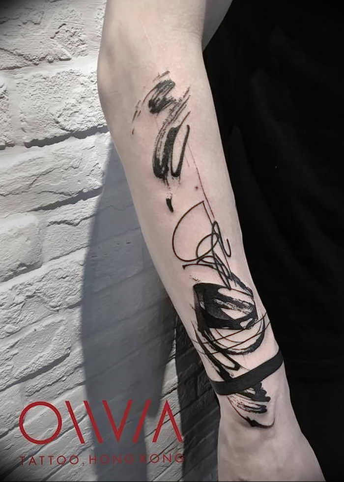 photo tattoo Abstraction от 10.09.2018 №013 - example of drawing a tattoo - tattoovalue.net