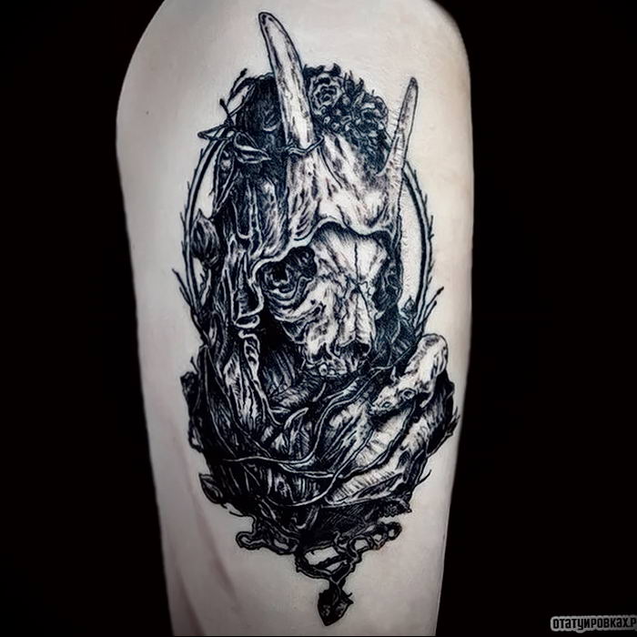 photo tattoo Abstraction от 10.09.2018 №022 - example of drawing a tattoo - tattoovalue.net