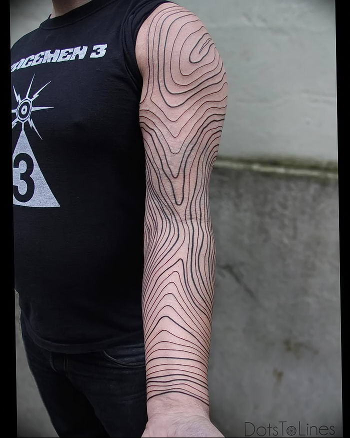 photo tattoo Abstraction от 10.09.2018 №033 - example of drawing a tattoo - tattoovalue.net