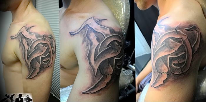 photo tattoo Abstraction от 10.09.2018 №037 - example of drawing a tattoo - tattoovalue.net