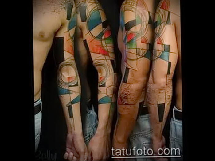 photo tattoo Abstraction от 10.09.2018 №077 - example of drawing a tattoo - tattoovalue.net