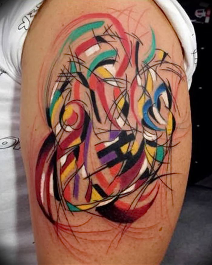photo tattoo Abstraction от 10.09.2018 №084 - example of drawing a tattoo - tattoovalue.net