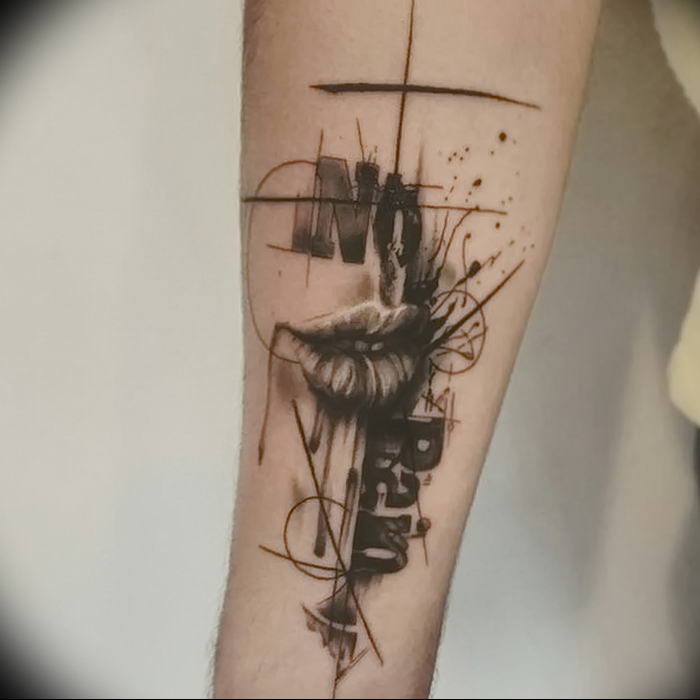 photo tattoo Abstraction от 10.09.2018 №102 - example of drawing a tattoo - tattoovalue.net
