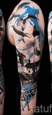 photo tattoo Abstraction от 10.09.2018 №115 – example of drawing a tattoo – tattoovalue.net