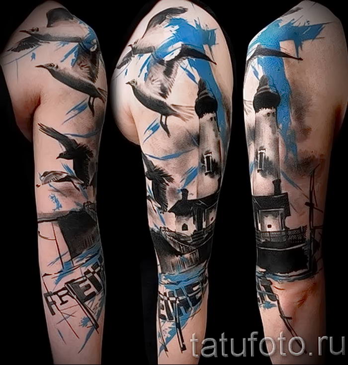 photo tattoo Abstraction от 10.09.2018 №115 - example of drawing a tattoo - tattoovalue.net