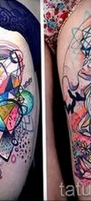 photo tattoo Abstraction от 10.09.2018 №122 – example of drawing a tattoo – tattoovalue.net