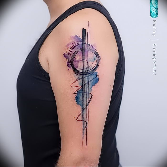 photo tattoo Abstraction от 10.09.2018 №127 - example of drawing a tattoo - tattoovalue.net