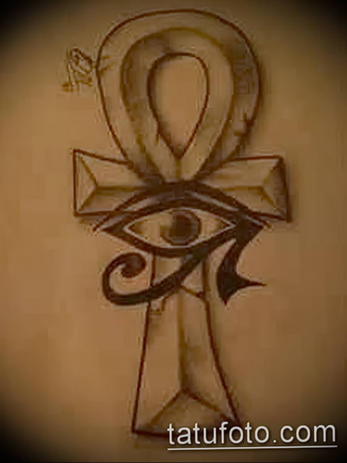 photo tattoo Ankh от 10.09.2018 №117 - example of drawing a tattoo - tattoovalue.net