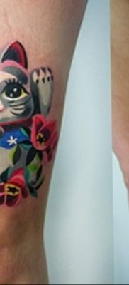 photo tattoo Pansies от 10.09.2018 №045 – example of drawing a tattoo – tattoovalue.net