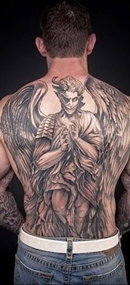 photo tattoo angel and demon от 05.09.2018 №022 – 1 – tattoovalue.net