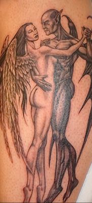  tatouage photo ange et démon 0 tattoovalue.net