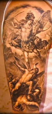 bilde tatovering engel og demon 0 tattoovalue.net
