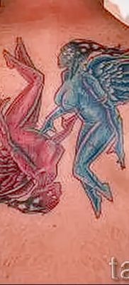  tatouage photo ange et démon 0 tattoovalue.net
