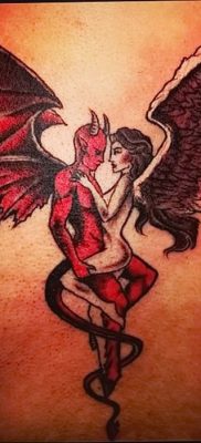 photo tattoo angel and demon от 05.09.2018 №041 – 1 – tattoovalue.net