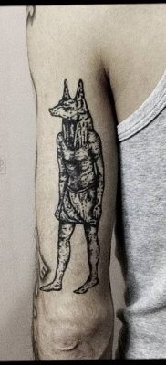 photo tattoo anubis от 25.09.2018 №119 – drawing – egyptian god figure – tattoovalue.net