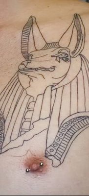 photo tattoo anubis от 25.09.2018 №152 – drawing – egyptian god figure – tattoovalue.net