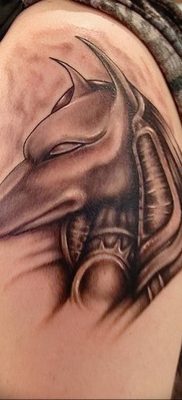 photo tattoo anubis от 25.09.2018 №162 – drawing – egyptian god figure – tattoovalue.net