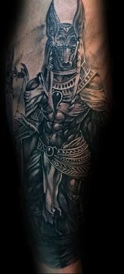 photo tattoo anubis от 25.09.2018 №164 – drawing – egyptian god figure – tattoovalue.net