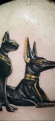 photo tattoo anubis от 25.09.2018 №177 – drawing – egyptian god figure – tattoovalue.net