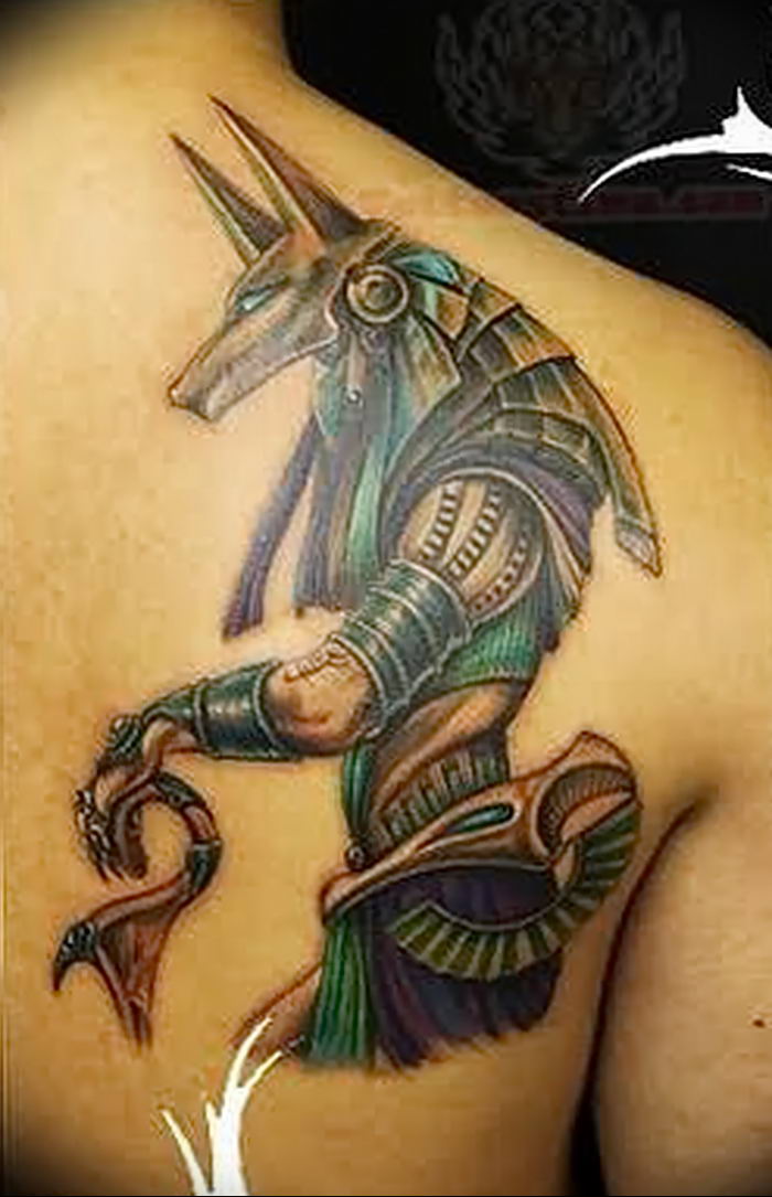 photo tattoo anubis от 25.09.2018 №075 - drawing - egyptian god figure - tattoovalue.net